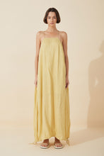 Load image into Gallery viewer, Citrus Linen Drawcord Dress