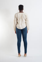 Load image into Gallery viewer, Amelie Blouse / cloud - SIZE M LEFT LAST ONE