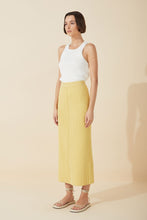 Load image into Gallery viewer, Citrus Knitted Organic Cotton Blend Skirt - US12 LEFT LAST ONE