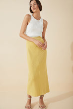 Load image into Gallery viewer, Citrus Knitted Organic Cotton Blend Skirt - US12 LEFT LAST ONE