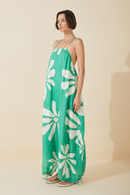 Load image into Gallery viewer, Flower Linen Drawcord Dress - SIZE US8 LEFT LAST ONE