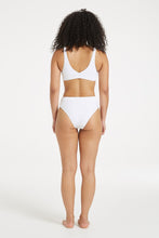 Load image into Gallery viewer, Signature Waistband Bralette Top / white - US4 &amp; US10 LEFT IN STOCK