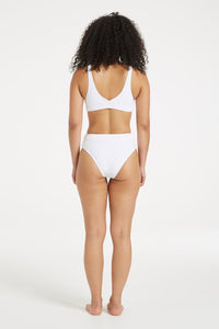 Signature Waistband Bralette Top / white - US4 & US10 LEFT IN STOCK