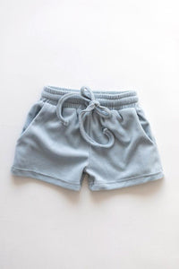 Terry Toweling Shorts / sea blue