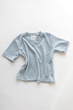 Load image into Gallery viewer, Terry Toweling Tee / sea blue