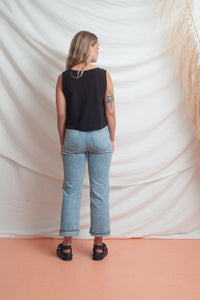 Linen Aly Tank - M & L LEFT IN STOCK