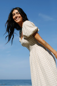 Gingham Barrett Dress