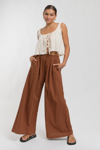 Lounge Pant / chocolate