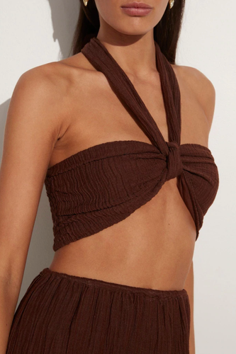 Glenda Top / chocolate