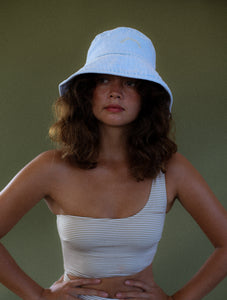 Recycled Cotton Denim Bucket Hat