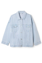Load image into Gallery viewer, Recycled Cotton Denim Jacket