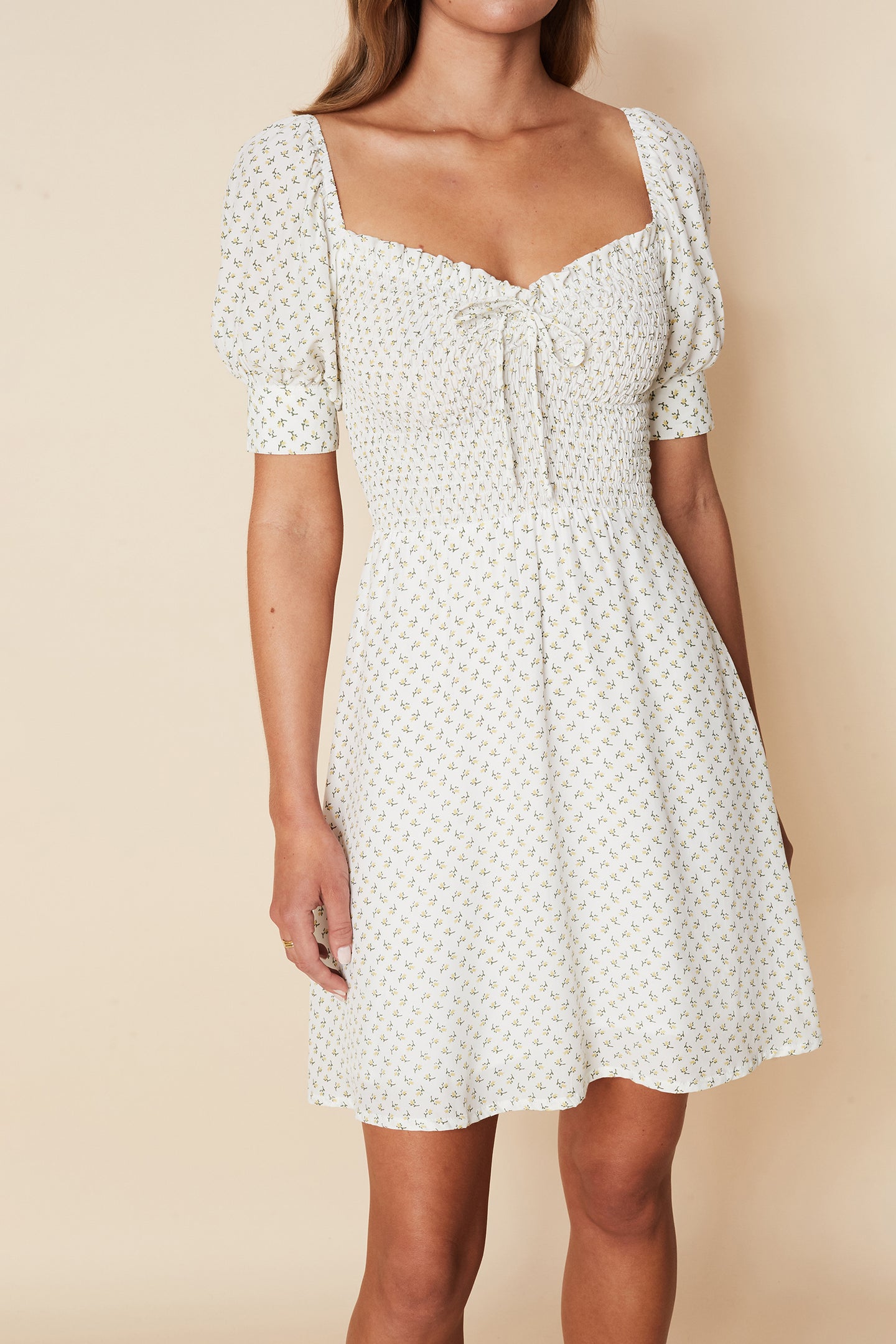RED PONY - Dulcia Mini Dress / jardin floral - US12 LEFT IN STOCK
