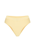 Load image into Gallery viewer, Signature V Waisted Brief / lemon - US10 LEFT IN STOCK