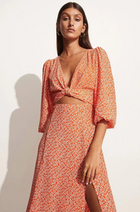 Capella Midi Dress / yumi floral