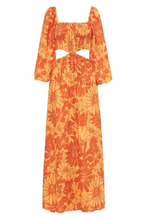 Load image into Gallery viewer, Nadiva Midi Dress / zani burnt orange