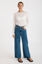 Load image into Gallery viewer, Indigo Denim Straight Leg Jean