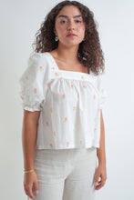 Load image into Gallery viewer, Daisy Fleur Puff Blouse - SIZE L LEFT LAST ONE