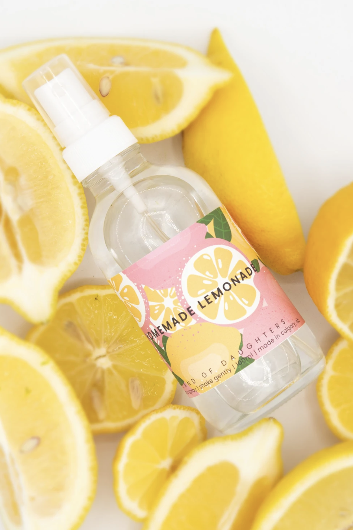Homemade Lemonade Aroma Spray