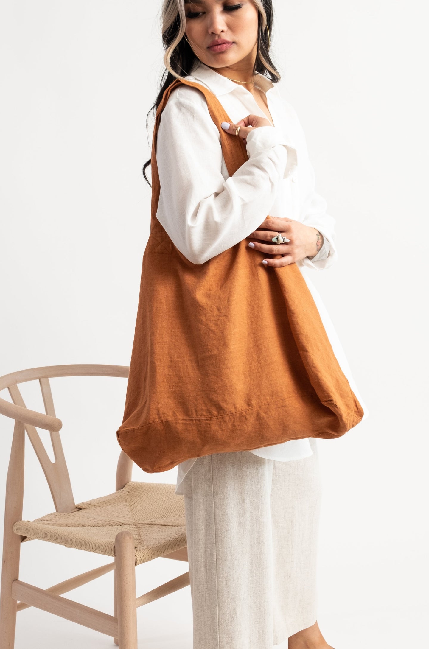 The Lua tote / caramel