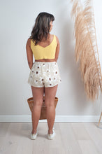 Load image into Gallery viewer, Siesta Cotton Knit Crop Top / butter