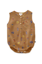 Load image into Gallery viewer, Pocket Romper / doe