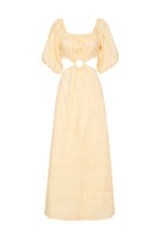 Load image into Gallery viewer, Trinita Midi Dress / plain butter