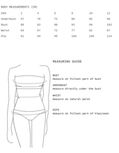 Load image into Gallery viewer, Signature Waistband Bralette Top / white - US4 &amp; US10 LEFT IN STOCK