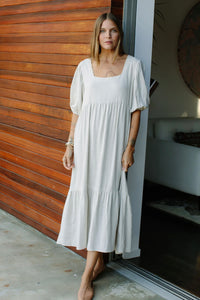 Mae Dress / natural - L & XL LEFT IN STOCK