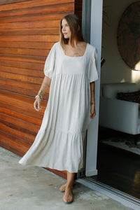 Mae Dress / natural - L & XL LEFT IN STOCK