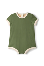 Load image into Gallery viewer, Mini Rib Onesie / khaki