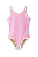 Load image into Gallery viewer, Mini Rib Scoop Onepiece / sea pink