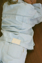 Load image into Gallery viewer, Recycled Cotton Denim Jacket