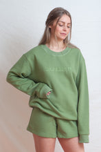 Load image into Gallery viewer, Signature Jumper / tallow green