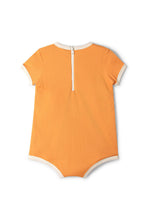 Load image into Gallery viewer, Mini Rib Onesie / tangerine  - SIZE 3T LEFT LAST ONE