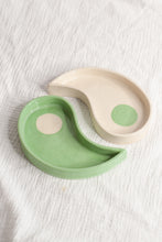 Load image into Gallery viewer, Yin + Yang Dish / pistachio