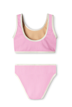 Load image into Gallery viewer, Mini Rib Scoop Bikini / sea pink