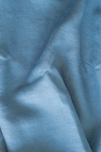 Linen Pillow Case / steel blue